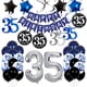 thumbnail image 2 of Decoraciones de Cumpleaños 35 para Hombres Mujeres - Feliz Fiesta de Cumpleaños 35 Decorac Domila Domila, 2 of 2