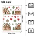 thumbnail image 2 of FORMRS 1-Subject Spiral Notebook 8" x 5" College Ruled 60 Refillable Sheet A5 Hard Cover, Brown Nordic Christmas, 2 of 7