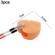 thumbnail image 2 of Cepillo de limpiamiento facial del silicón, almohadilla exfoliante suave de la cara antideslizante y depurador del masaje, 2 of 5