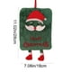 thumbnail image 2 of Toallas de Mano de Forro Polar con Estampado de Corales Navideños | Verde | Paños Absorbentes para Cocina y Baño | 4 Diseños | 28 X 18 Cm | Paquete de 1, 2 of 6