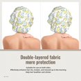 thumbnail image 2 of Logiee Moon And Rabbit Print Silk Bonnet Satin Bonnet for Sleeping Women and Men,Double Layer Hair Bonnet for Curly Braids Hair, 2 of 6