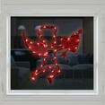 thumbnail image 4 of Northlight Lighted Cupid with Heart Valentine's Day Window Silhouette - 17" - Red, 4 of 9