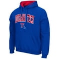 thumbnail image 2 of Men's Colosseum Royal Louisiana Tech Bulldogs Arch and Logo Pullover Hoodie, 2 of 3