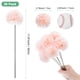 thumbnail image 3 of Uxcell Flores de Bola de Crisantemo Artificial, Ramos de Seda de Hortensia Falsos para el Hogar/Boda Rosa Claro 30 Pack, 3 of 7