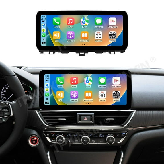 TPXINXIN 12.3 inch Android 14 Car Radio CarPlay For Honda Accord 2018-2022 Touch Screen Multimedia Player GPS Navigation Head Unit DSP WIFI