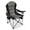 Black, variant on Camping Chairs for Adults,High Back Folding Camp Chair with Cup Holder and Cooler Bag,Heavy Duty Outdoor Lawn Chairs,Perfect for Camping,Hiking,Picnics,and Beach Trips,Blue