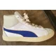 thumbnail image 2 of PU & MA Rhuigi X Clyde Mid Basketball Lace Up Mens White Sneakers Casual Shoes 391, 2 of 6
