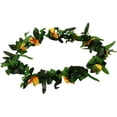 thumbnail image 5 of Luau Leis 30 Piezas Flores Artificiales Collares de Hojas de Lei Hawaiano Tropical para Disfraz de Hula Y Fiesta En la Playa, 5 of 5
