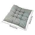 thumbnail image 6 of Office Chair Seat Cushion, 16X16 In, Purple Checkered Weave, Pressure Relief, Work from Home, 1 Pc, 6 of 6