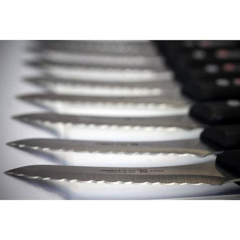 Miracle Blade World Class Series Black 7-piece Ceramic Knife Set – JADA  Lifestyles