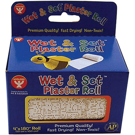 Heart Plaster - Hygloss Wet & Set Plaster Roll, 4
