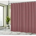 thumbnail image 4 of Ambesonne Buffalo Plaid Shower Curtain, Checkered Classic, 69"Wx75"L, Coral Dark Violet Blue, 4 of 4