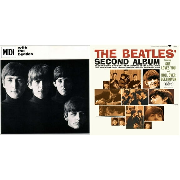 With The Beatles & Beatles Second Album  [LP Vinyl Bundle]