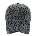 thumbnail image 3 of GBSYEWXS Baseball Cap For Men Leopard Print Lightweight All-Season Casual Grey Polyester Hat, 3 of 5