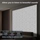 thumbnail image 3 of 8 Pack Soundproof Wall Panels for Home Studio Office Decor White, 3 of 5