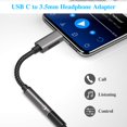 thumbnail image 3 of Adaptador de auriculares USB C TITACUTE para Samsung A53 A54 S23, 3 of 7