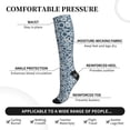 thumbnail image 2 of Sikiie Sunflowers 1 Pairs Compression Socks for Men and Women 15-20 mmHg Running Support Socks, 2 of 7