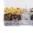 thumbnail image 2 of Lot de 140 œillets en laiton de 8 mm pour vêtements et accessoires artisanaux, 2 of 4
