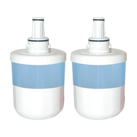 

Replacement Water Filter For Samsung RF266AARS -by Refresh (2 Pack)