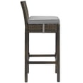 thumbnail image 2 of Modway Conduit Outdoor Patio Wicker Rattan Bar Stool, Multiple Colors, 2 of 3