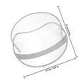 thumbnail image 2 of SEWCHICS 2Pcs Rain Bonnet Transparent Cap Brim Plastic Face Shield Clear Visibility Rainy Weather Men Women, 2 of 8