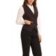 thumbnail image 4 of CHALECO DE TRAJE DOBLE BOTÓN PARA MUJER INSPIRAR CHIC, VESTIDO DE NEGOCIO, TALLA XL, COLOR CAFÉ, 4 of 6