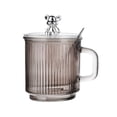 thumbnail image 2 of Taza Prichos con Tapa Ositos de Vidrio 500 ML 1 Pieza, 2 of 5