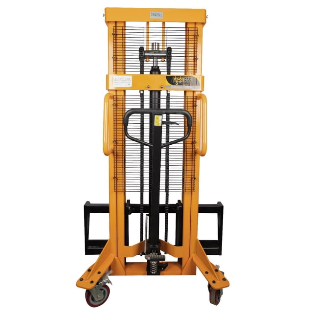 Transpaleta Hidraulica Con Montacargas Cap. 2 Ton Altura 2.5 metros Manual KX-SDCG20 Kingsman Kingsman 300059
