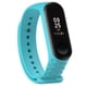 thumbnail image 4 of Injueey 13 colores para 3 TPU Correa colorida Reemplazo de Reloj deportivo inteligente Muñequera Relojes inteligentes verde azulado mi banda 3, 4 of 4