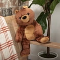 thumbnail image 4 of Hugimals Darby The Bear 4.5lbs Weighted Self Care Stuffed Animal Stress and Anxiety Relief Plush for Adults and Kids, 4 of 11