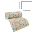 thumbnail image 3 of Qocolhg Summer Quilt Bedding Modern Cool Feeling Air Conditioner Quilt for Kids, Cotton Breathable Comforter Print Floral Quilts Bedspread, Cooling Blankets for Hot Sleepers, 39x59 inch, Green, 3 of 7