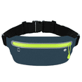 thumbnail image 1 of Riñonera ultrafina para correr, riñonera ligera e impermeable para gimnasio, viajes y actividades al aire libre, 1 of 5