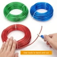 thumbnail image 3 of 500g 65 Feet 7 Gauge Aluminum Wire Bendable Metal Sculpting Wire for Bonsai Trees Floral Home Decors, 3 of 7