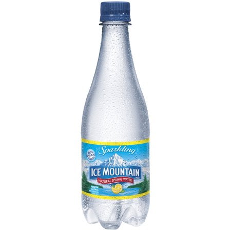 Ice Mountain Sparkling Natural Spring Water, Lemon, 16.9 Fl Oz, 24 Count by Nestle Waters North America