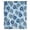 Blue, Sky Blue, White, variant on Navy Blue Flower Sheer Curtains 45" Long for Bedroom, Indigo Blue Summer Botanical Farmhouse Light Filtering Privacy Drapes, Breathable Semi Sheer Short Window Treatment for Kitchen Cafe Bathroom