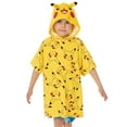 thumbnail image 1 of Pokemon Garçons/filles Pikachu Serviette à Capuchon, 1 of 5