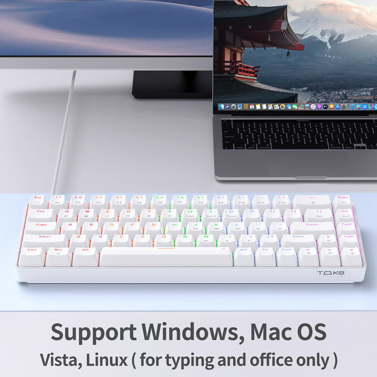 Mua DIERYA x TMKB T68SE Wired 60% Mechanical Gaming Keyboard, RGB Backlit  Ultra-Compact 68 Keys Keyboard with Stand-Alone Arrow Keys for Windows  Laptop PC Mac trên  Mỹ chính hãng 2024