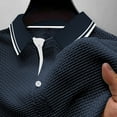 thumbnail image 5 of Ashirexll Mens Shirts Casual, Summer Shirts for Men, Casual Button Turndown Collar T-Shirts Summer Comfortable Short Sleeve T-shirt, 5 of 5
