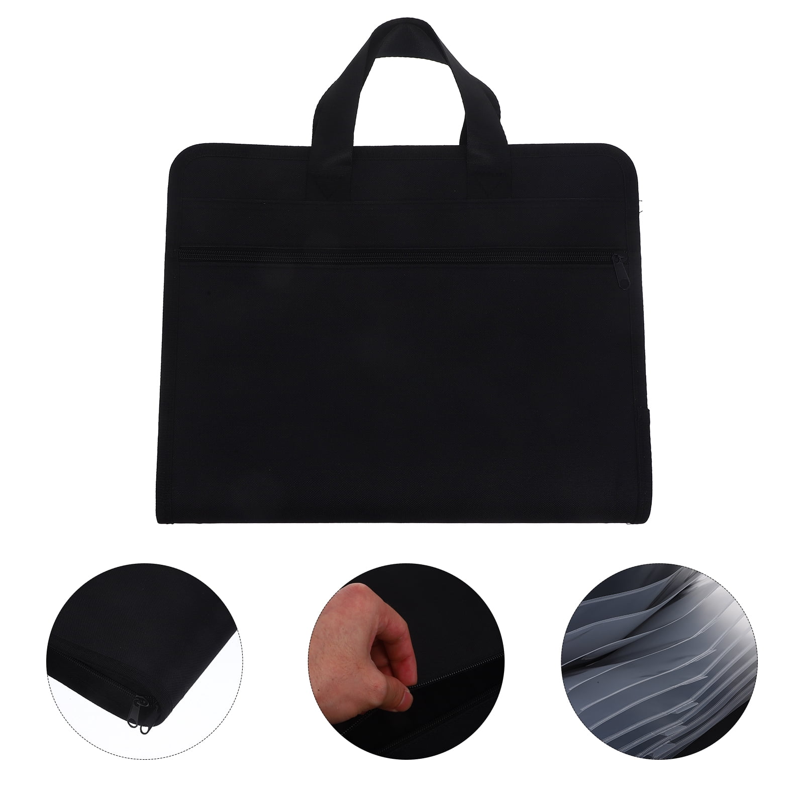 Expanding File Folder Accordion File Container Large File Folder Portable Receipt Holder Organizer