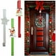 thumbnail image 1 of 3 Piezas Gancho para Corona de Navidad de Hierro Forjado Gancho para Colgar Corona Gancho para Puerta Gancho para Colgar Guirnalda para Corona Decoración navideña-Estrella Muñeco de Nieve Papá Noel, 1 of 5