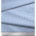 thumbnail image 2 of Soimoi Polyester Crepe Fabric Dot & Whale Ocean Decor Fabric Printed Yard 52 Inch Wide, 2 of 3