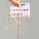 thumbnail image 1 of Juego de pendientes de perlas de Color dorado bohemio de 17KM para mujeres y niñas, pendientes de aro de resina acrílica de mariposa de 27 estilos, joyería de fiesta Brincos Tan Jianjun unisex, 1 of 2