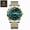 Gold-Green Surface, variant on Men's Watch Business Fashion Dual Calendar Quartz Watch Waterproof Men's Watch Wristwatch Men's Watch Life Waterproof Dual Calendar Watch