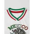 thumbnail image 5 of Ma Croix Womens Mexico National Coat of Arms Soccer Jersey Futbol Futsal Team Uniform, 5 of 7