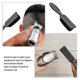 thumbnail image 4 of 3Pcs Fade Brush Comb Scissors Cleaning Brush Barber Shop Skin Fade Vintage Oil Head Shape Carving Cleaning Brush, 4 of 4