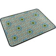 thumbnail image 2 of SKYSONIC Doormat Embroidered Floral Print Lightweight Non Slip Indoor Outdoor Entryway Rugs Floor Mat for Bathroom Kitchen Entrance 23.6 x 15.7 inches, 2 of 5