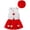 A39-Red, variant on Ccpelsie Girl's 2 Piece Outfit Summer Tie Dye Graphic Print Short Sleeve Tee Top and Track Shorts Set(Purple,9-12 Months)