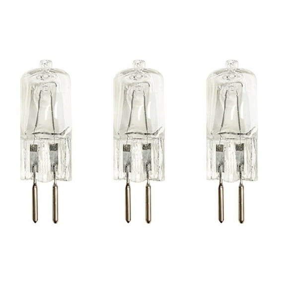Anyray A1602Y (3)-Bulbs 35 Watt GY6.35 120V 35W 110 Volt G6.35 35Watt Bi Pin T4 GX6.35 Light Bulb