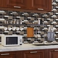 thumbnail image 6 of Sheet Peel and Stick Backsplash Tiles,Self Adhesive Tile Sticker for Backsplash Kitchen,Bathroom,L,7.9"x3.9", 6 of 9