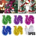 thumbnail image 2 of Guirnalda de cinta de 1,5 M para decoración navideña, adornos de tiras de colores, Tops de barra de árbol de Navidad, suministros de decoración para fiestas de boda, 2 of 4